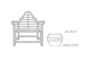 Ambelos Cretan Terracotta Pot thumbnail-image-4