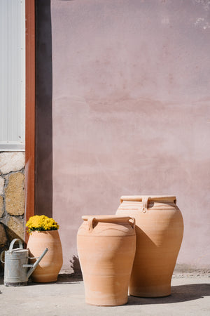 Festos Cretan Terracotta Pot thumbnail-image-1