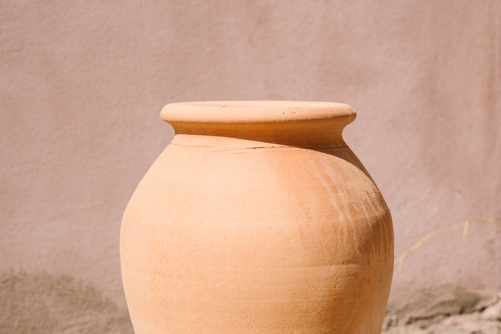 Boukali Cretan Terracotta Pot (with & without handle) thumbnail-image-2