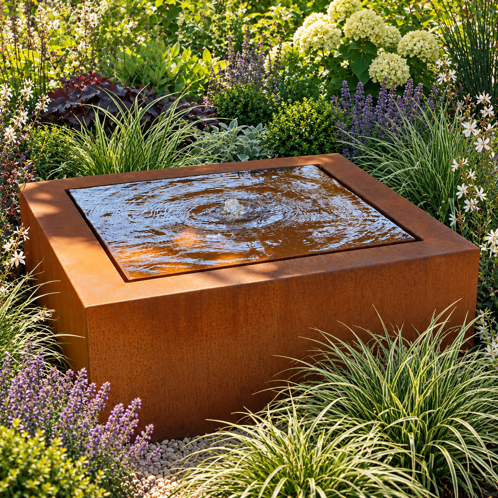 Corten Steel Water Features